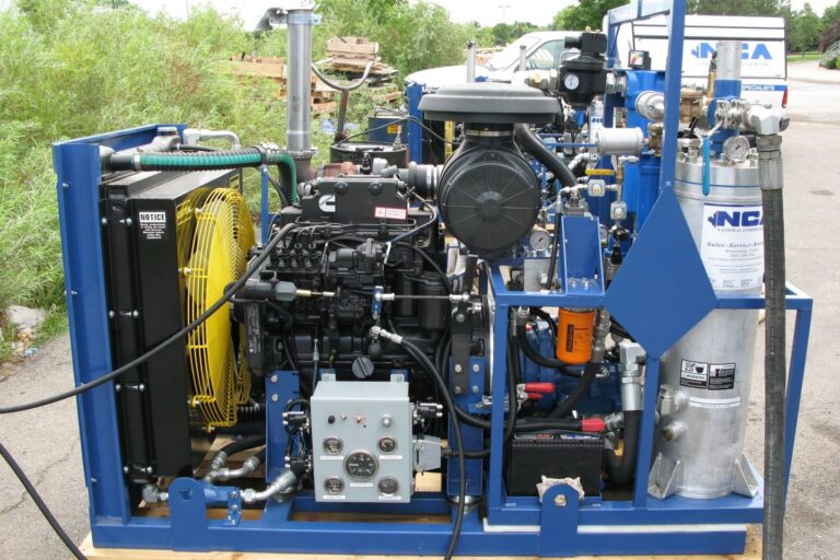2-NCA heli-portable compressor
