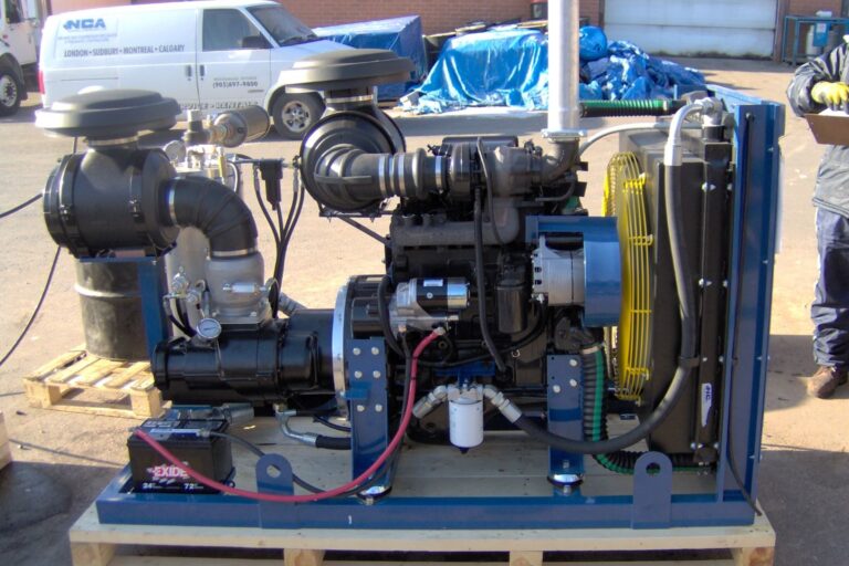 4-NCA heli-portable compressor
