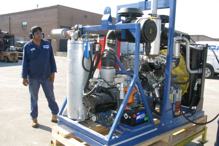 5-NCA heli-portable compressor