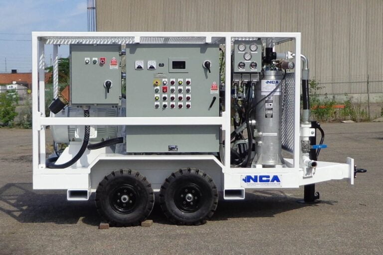 NCA screw booster compressor