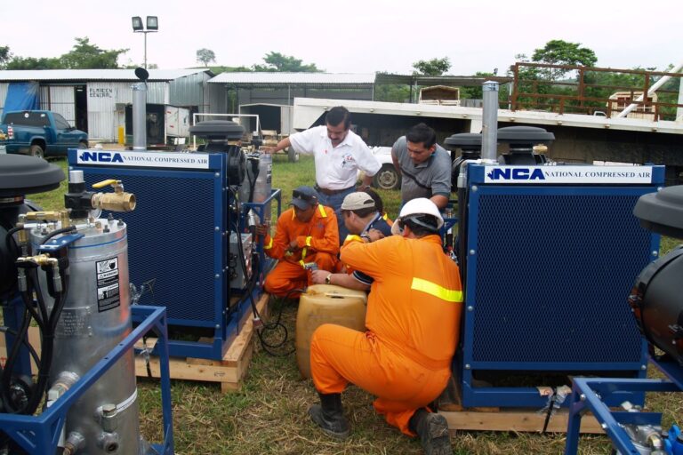 8-NCA heli-portable compressor