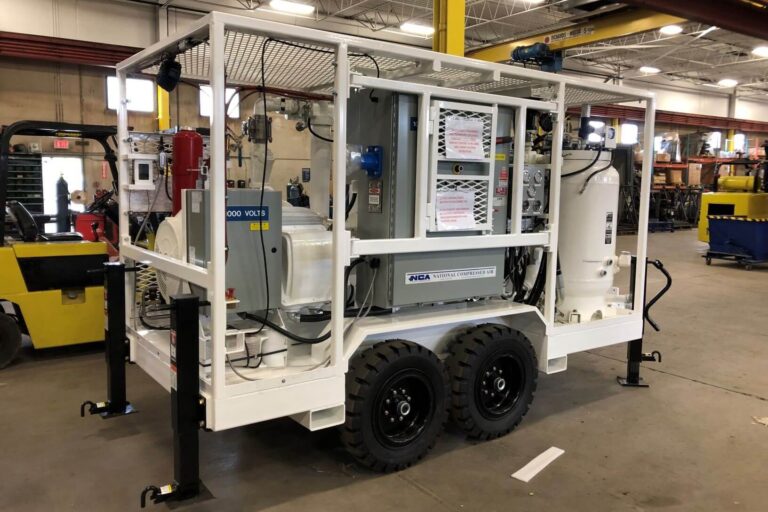 NCA screw booster compressor