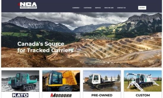 NEW Rubber Track Carrier Website